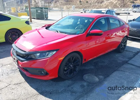 2021 Honda Civic Sport from USA, damaged, VIN 2HGFC2F82MH513943
